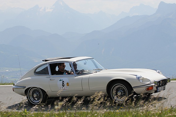 Gaisbergrennen 2011 - Jaguar E Type (1969) - auf dem Gaisberg