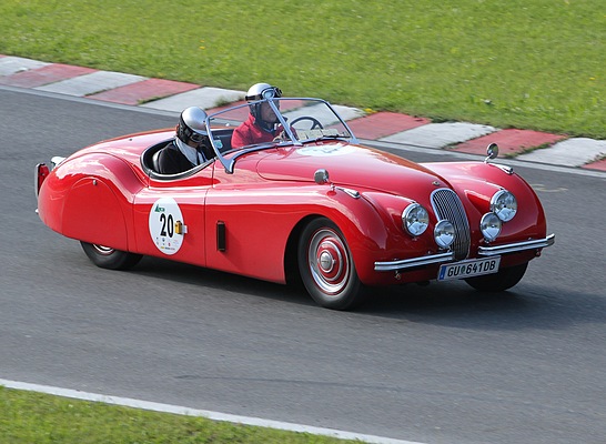 Gaisbergrennen 2011 - Jaguar XK 120 OTS (1952) - auf dem Salzburgring