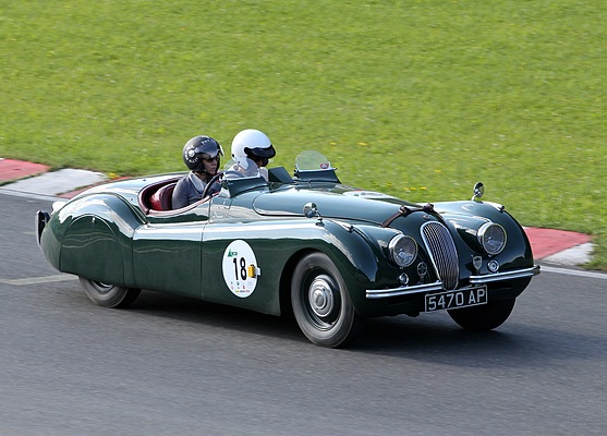 Gaisbergrennen 2011 - Jaguar XK 120 OTS Lightweight (1950) - auf dem Salzburgring