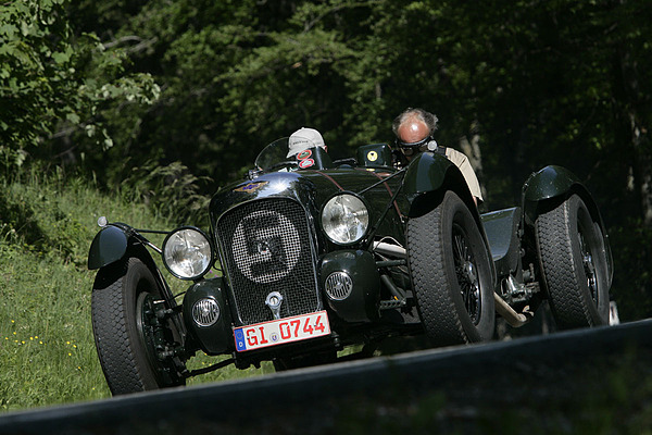 Gaisbergrennen 2011 - Lagonda Le Mans V12 (1939) - am Gaisberg