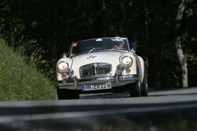 Gaisbergrennen 2011 - MG A 1600 Mk II Luxe (1962) -  erklimmt den Gaisberg