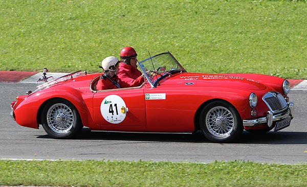 Gaisbergrennen 2011 - MG A (1957) - auf dem Salzburgring