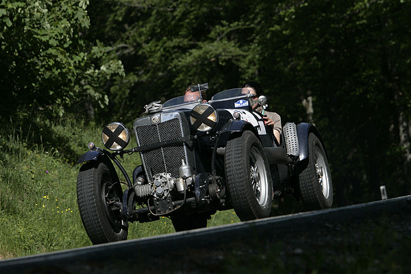 Gaisbergrennen 2011 - MG L Magna Supercharged (1933) - schneller MG auf dem Weg zum Gaisberg hoch