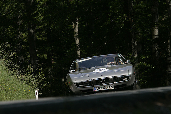 Gaisbergrennen 2011 - Maserati Ghibli (1970) - am Gaisberg