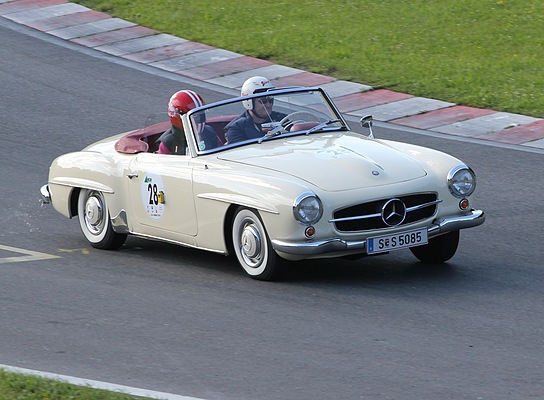 Gaisbergrennen 2011 - Mercedes-Benz 190 SL (1955) - auf dem Salzburgring