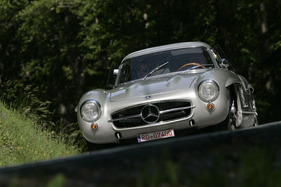 Gaisbergrennen 2011 - Mercedes-Benz 300 SL Coupé (1955) - den Gaisberg hoch