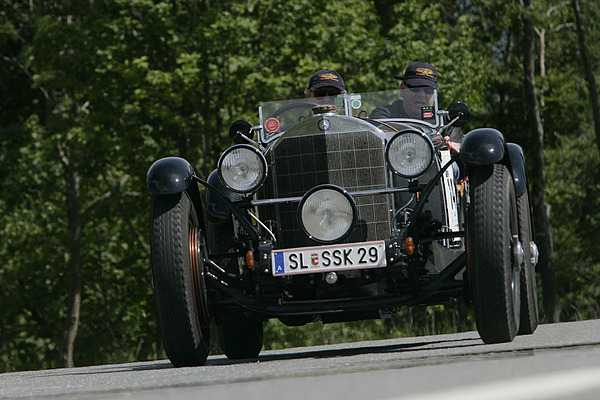 Gaisbergrennen 2011 - Mercedes Benz SSK (1929) - mit dem Kompressor-SSK auf den Gaisberg