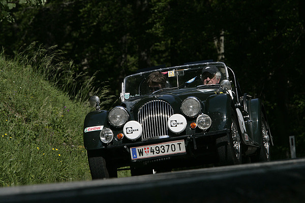 Gaisbergrennen 2011 - Morgan 4 4 Competitione (1969) - am Gaisberg