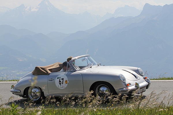 Gaisbergrennen 2011 - Porsche 356 B Cabrio (1963) - auf dem Gaisberg