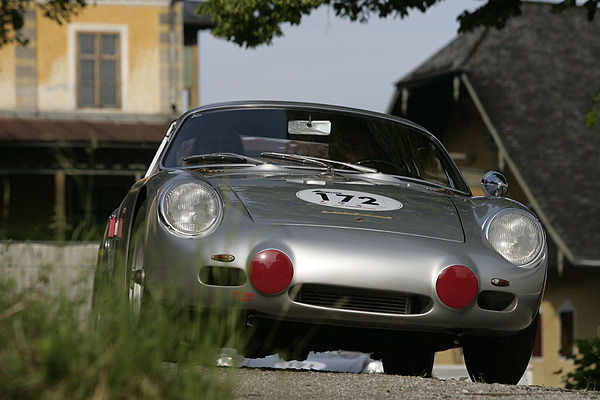 Gaisbergrennen 2011 - Porsche 356 Carrera GTL Abarth (1960) - Ankunft im Fahrerlager