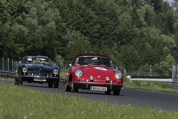 Gaisbergrennen 2011 - Porsche 356 SC Cabrio (1964) - auf dem Salzburgring