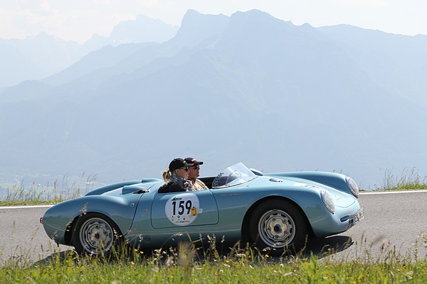 Gaisbergrennen 2011 - Porsche 550 RS (1955) - auf dem Gaisberg