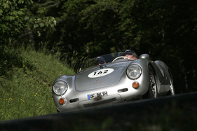 Gaisbergrennen 2011 - Porsche 550 RS (1955) - in seinem Element am Gaisberg