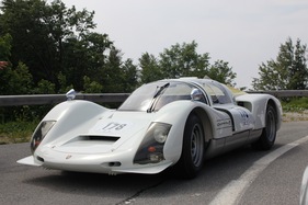 Gaisbergrennen 2011 - Porsche 906 Carrera 6 (1966) - nach schneller Bergfahrt auf dem Gaisberg