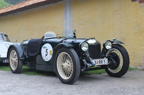 Gaisbergrennen 2011 - Riley 9 (1929) - der Riley machte in Hellbrunn eine gute Figur