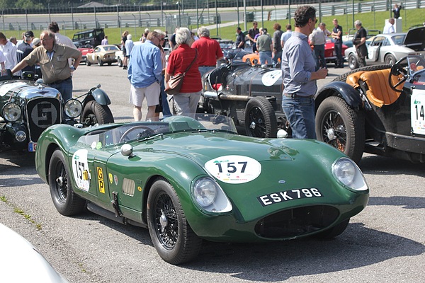 Gaisbergrennen 2011 - Tojeiro-MG (1955) - im Fahrerlager auf dem Salzburgring
