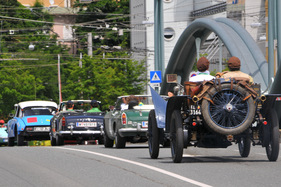 Gaisbergrennen 2012 - Impressionen - Fahrt zum Residenzplatz in Salzburg Gaisbergrennen 2012 - Impressionen - Fahrt zum Residenzplatz in Salzburg