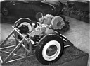 Galy Vibel (1955) - Vorserienversion eines neuen Kleinzweisitzers aus Frankreich mit Einzylinder-Heckmotor - Genfer Automobilsalon 1955