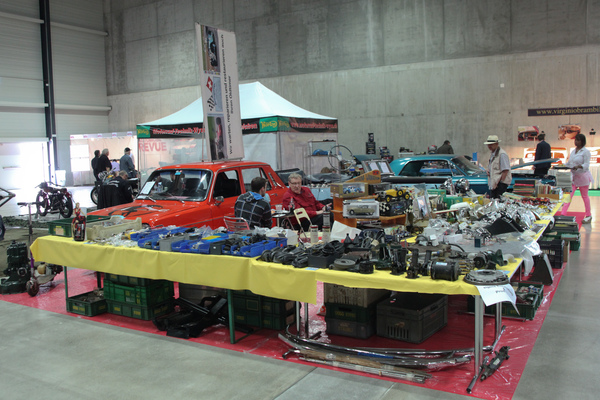 Ganz ohne Teile ging es doch nicht - Swiss Classic World 2014