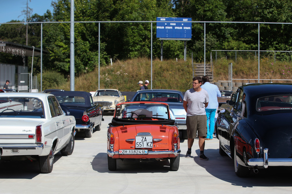 Ganz schön klein im Vergleich, der Autobianchi - Dolder Classics August 2018