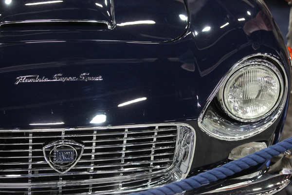 Ganz schön viel Chrom beim Lancia Flaminia Sport Zagato - Swiss Classic World Luzern 2018