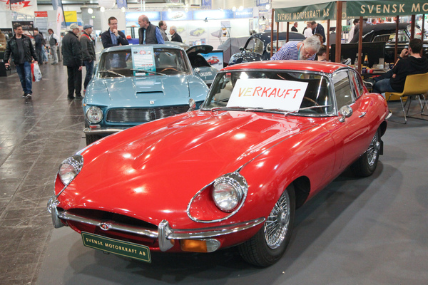 Gar nicht so selten wurde schon nach einem oder zwei Tagen dieses Schild montiert (Techno Classica 2017)