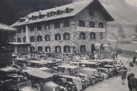 Gasthof Lukashansl - Int. Grossglockner Rennen 1935 Gasthof Lukashansl - Int. Grossglockner Rennen 1935