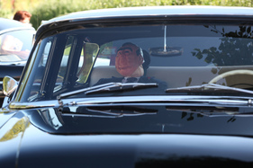 Gaz 13 Tschaika (1969) - mit Berühmtheit auf der Fontsitzbank - Classic-Gala Schwetzingen 2018