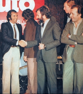 Geballte PS-Prominenz - Fittipaldi, Stommelen, Ertl, Röhrl, Hahne