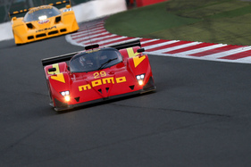 Gebhardt C91 (1992) in der Momo Lackierung - Silverstone Classic 2014 - Group C Endurance
