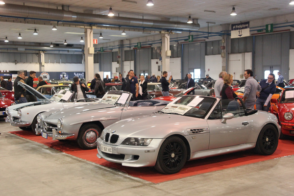 Gebrauchtwagen - BMW Z3 - neben Klassikern - Mercedes Benz 190 SL und Alfa Romeo Giulietta Spider - Auto e Moto d'Epoca 2014