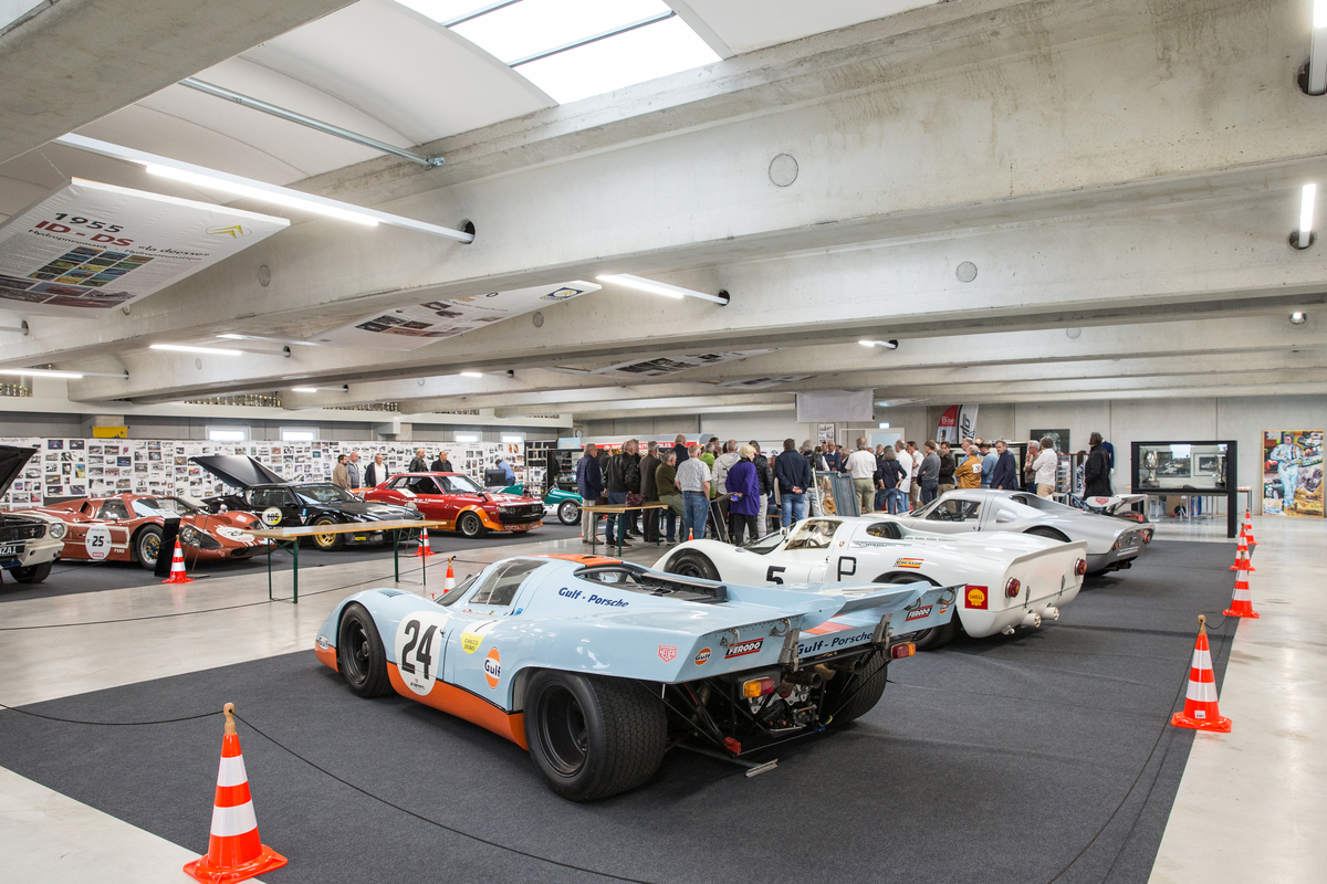 Commemorative exhibition Jo Siffert and Herbert Müller - Jo Siffert drove a Porsche 908 in the 1970 1000 km race at the Nürburgring