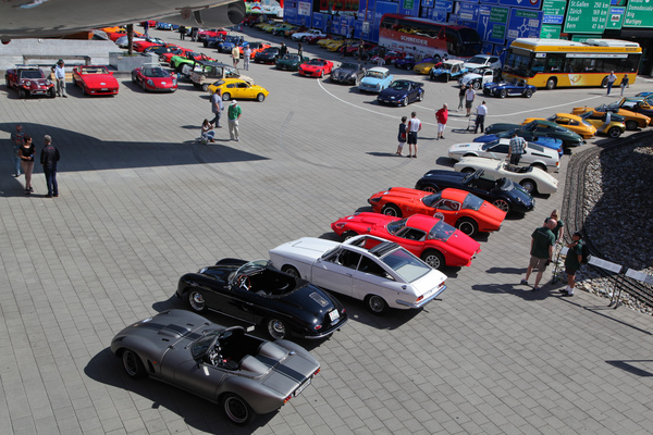 Image: Around 100 vehicles with plastic bodies came together at the Swiss Museum of Transport - Fantastic Plastic 2017