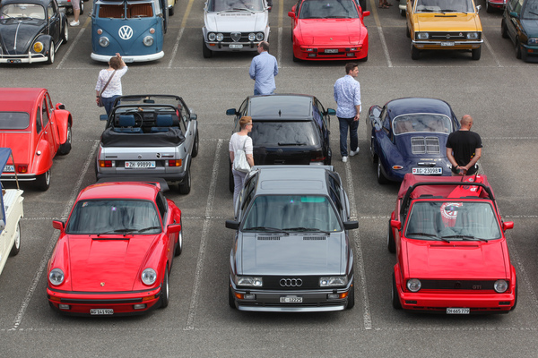 Gegensätze - Front- und Heckmotoren, Front, Heck- und Allradantrieb - AMAG Classic Day 2022