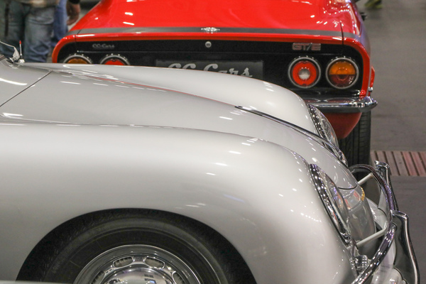 Gegensätze - Porsche 356 und Opel Manta A GT/E - Bremen Classic Motorshow 2023