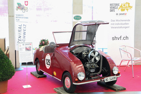 Geissmann (1943) - Hans Geissmann baute seinen eigenen Kleinwagen mit Platz für zwei Personen - Swiss Classic World Luzern 2021