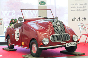 Bild Geissmann (1943) - die Form wurde den technischen Rahmenbedingungen angepasst - gezeigt auf dem Stand von SHVF/SMVC - Swiss Classic World Luzern 2021