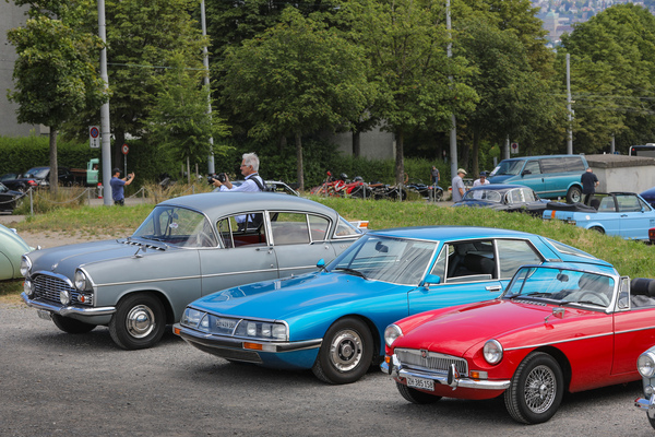 Bild Gelebte Vielfalt - Vauxhall Cresta, Citroën SM und MGB - Albisgütli Classics Cars & Bikes Juli 2025