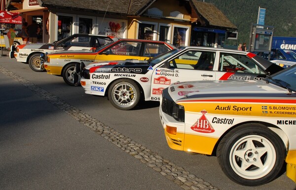 Image: Cozy petrol talks with the "quattrolegende family" - quattrolegende 2022