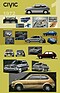 Image: Generation 1 - 50 years of the Honda Civic