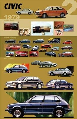 Generation 2 - 50 Jahre Honda Civic (1979)