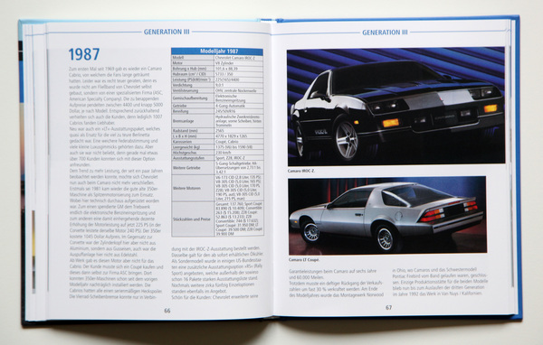 Generation III - Buch "Modellkompass Chevrolet Camaro - seit 1966"