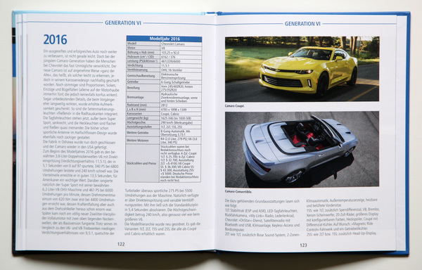 Bild Generation VI - Buch "Modellkompass Chevrolet Camaro - seit 1966"