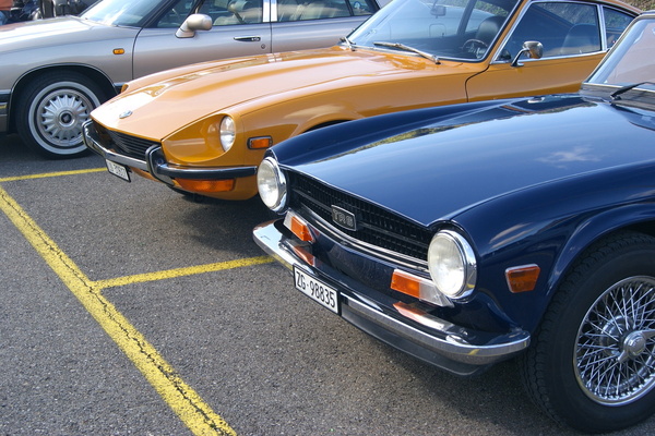 Bild Generationenunterschied erkennbar an der Frontgestaltung – Albisgütli Classic Cars & Bikes September 2022