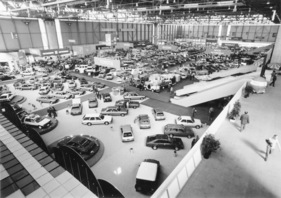 Genfer Autosalon 1982 - Impressionen - erstmals in den neuen Hallen des Palexpo beim Flughafen Cointrin