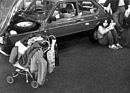 Genfer Autosalon 1982 - Impressionen - grössere Hallen, mehr Fusswege, Erschöpfung