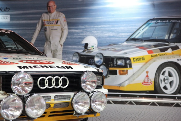 This Audi Quattro certainly had enough light - Auto e Moto d'Epoca 2014