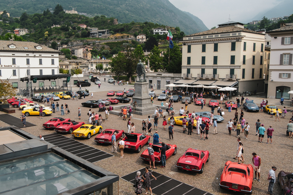 Image: Parked in Sondrio - 20th Int. FCD Ferrari Dino Meeting Silvaplana-St. Moritz 2025