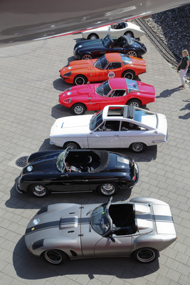 Gladly sporty - most of the cars represented were clearly sporty in character - Fantastic Plastic 2017