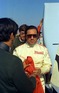 Gesamtsieger Pedro Rodriguez (auch bekannt als 'Little Mexican') fuhr den berühmten Gulf-Porsche-917 vom John-Wyer-Team beim 24-Stunden-Rennen von Daytona 1971
